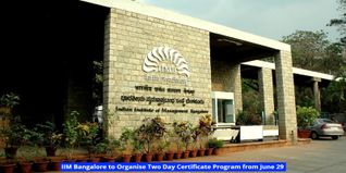IIM Bangalore to Organise Two Day Certificate Program on Bloomberg Database and NSMART from June 29